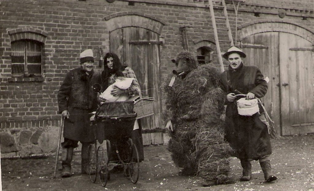 Zapusty w miejscowości Podmokle Wielkie w 1950 roku